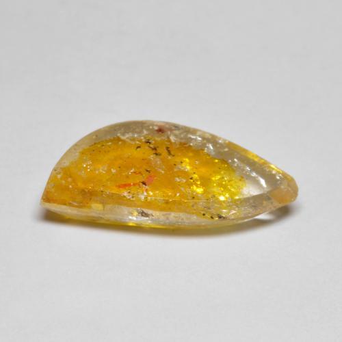 4.65克拉天然多色含白铁矿石英，异形，17.6×8.7毫米，半透明