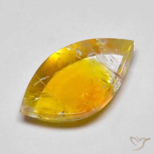 5.15ct 天然 彩色 石英与白铁矿, 花式切割, 透明