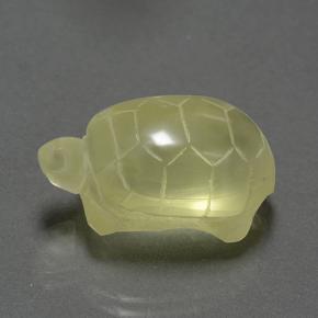 26.38克拉天然黄色石英，异形，23.5×13.5毫米，半透明