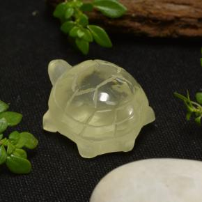 21.59克拉天然黄色石英，异形，19.2×15毫米，半透明