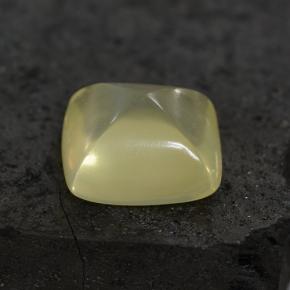 8.05克拉天然黄色石英，垫形剪裁，12.9×12.7毫米，透明