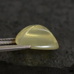 8.05克拉天然黄色石英，垫形剪裁，12.9×12.7毫米，透明