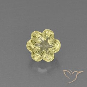 2.83克拉天然石英，花形切割，透明