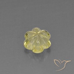 2.83克拉天然石英，花形切割，透明
