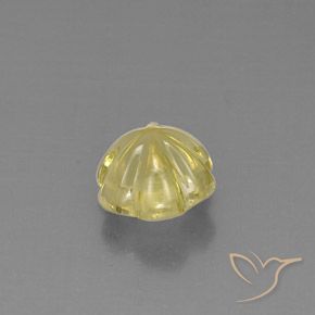 4.06克拉天然石英，花形切割，透明