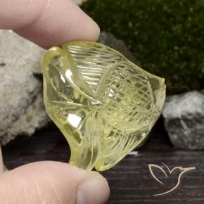 57.41克拉天然石英，花式切割，透明