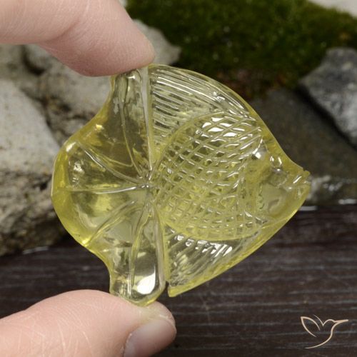 72.27ct 天然 淡黄色 石英, 花式切割, 半透明