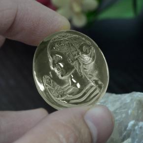 30.49克拉天然石英，椭圆形切割，透明