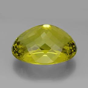 199.65克拉天然黄色石英，椭圆形切割，42.4×33.4毫米，VVS