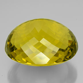 195.30克拉天然黄色石英，椭圆形切割，40.1×32.9毫米，VVS