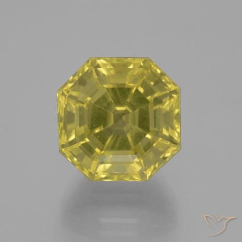 11.39ct 天然 淡黄色 石英, 祖母绿式切割, VVS-VS