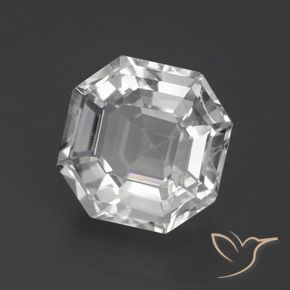 11.12克拉天然石英，八边形，VVS-VS