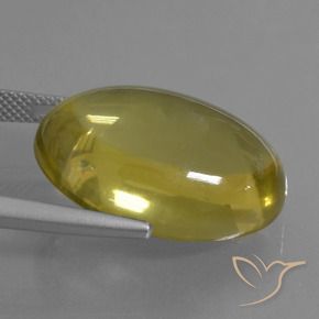 28.56克拉天然石英，椭圆形，透明
