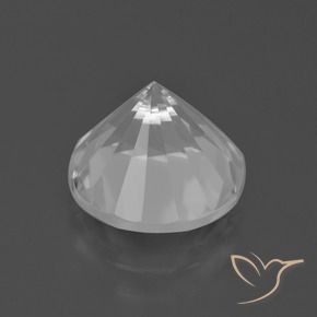 5.17克拉天然石英，圆形的，VVS