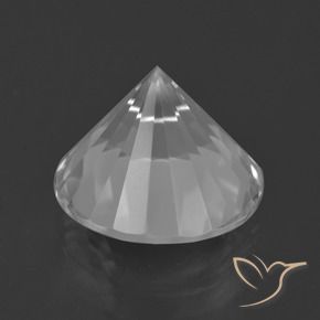 7.05克拉天然石英，圆形的，VVS