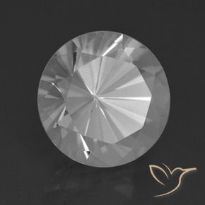 7.50克拉天然石英，圆形的，VVS-VS