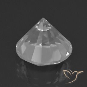 7.50克拉天然石英，圆形的，VVS-VS
