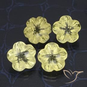 15.20克拉天然石英，花形切割，透明