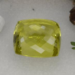67.62克拉天然黄色石英，垫形剪裁，23.5×22.5毫米，VVS