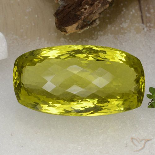 94.59ct 天然 深黄色 石英, 花式切割, VVS