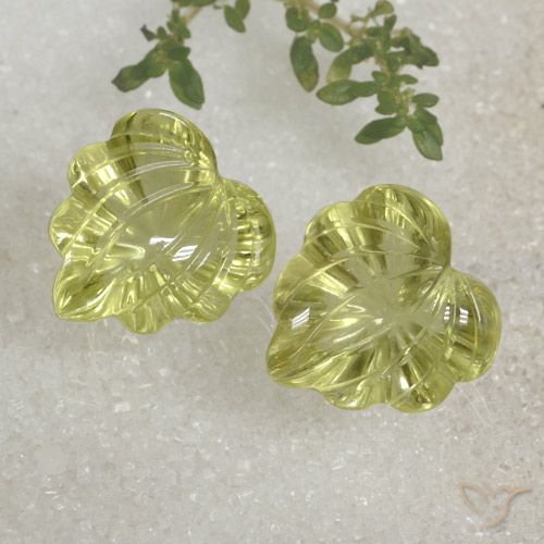 19.94ctw 天然 柠檬黄 石英, 花式切割, 透明