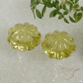 14.53克拉天然石英，花形切割，透明