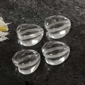 6.30克拉天然石英，心形，透明