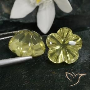 15.13克拉天然石英，花形切割，透明