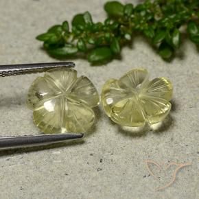 6.21克拉天然石英，花形切割，透明
