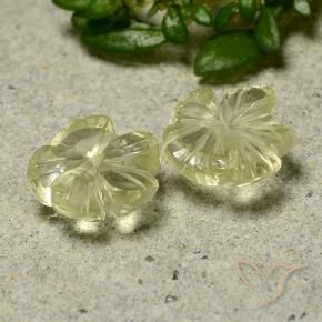 2.00克拉天然石英，花形切割，透明