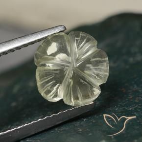 1.83克拉天然石英，花形切割，透明