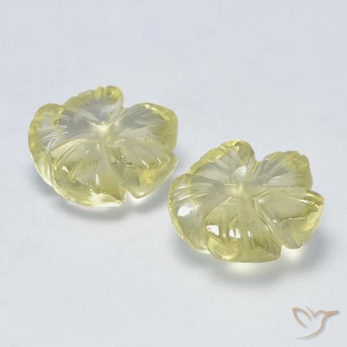 4.36克拉天然石英，花形切割，透明