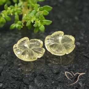 6.13克拉天然石英，花形切割，透明
