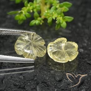 6.13克拉天然石英，花形切割，透明