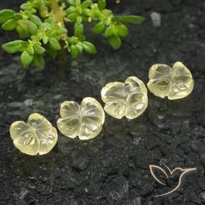 5.12克拉天然石英，花形切割，透明
