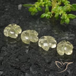 5.12克拉天然石英，花形切割，透明