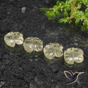 4.78克拉天然石英，花形切割，透明