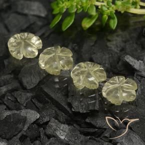 5.06克拉天然石英，花形切割，透明