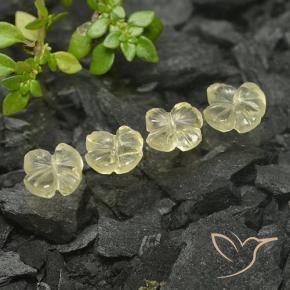 2.59克拉天然石英，花形切割，透明