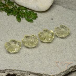 9.06克拉天然石英，花形切割，透明