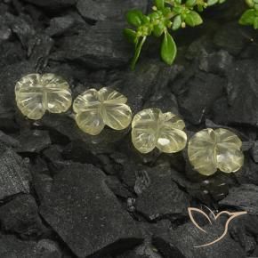 4.70克拉天然石英，花形切割，透明