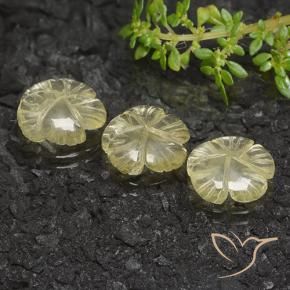 10.19克拉天然石英，花形切割，透明