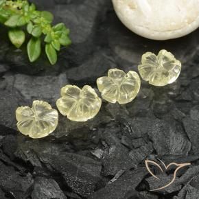 5.11克拉天然石英，花形切割，透明