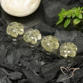 5.11克拉天然石英，花形切割，透明