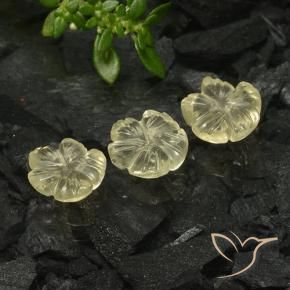 2.89克拉天然石英，花形切割，透明