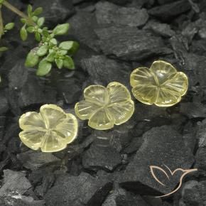 7.02克拉天然石英，花形切割，透明