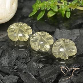 6.74克拉天然石英，花形切割，透明