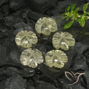 7.28克拉天然石英，花形切割，透明