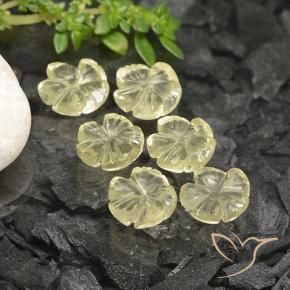 10.01克拉天然石英，花形切割，透明