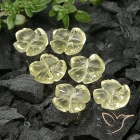 7.83克拉天然石英，花形切割，透明